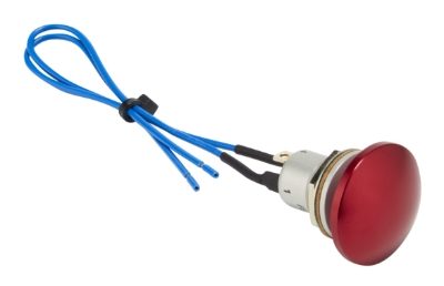 CARTEK Battery Isolator External Kill Button (Red Metal)